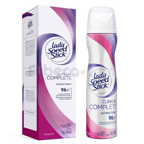 Desodorante Lady Speed Stick Clinical Complete Antibacterial 150 Ml