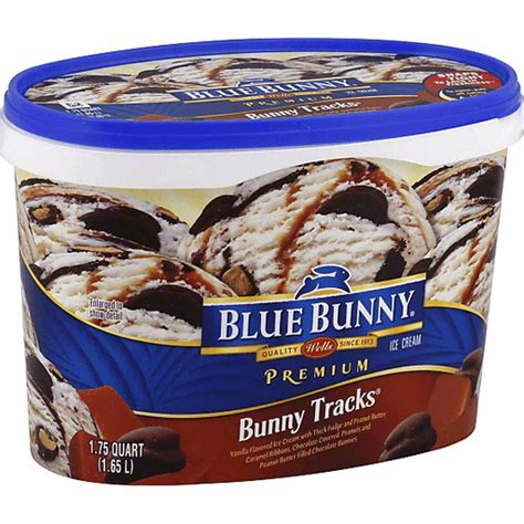 Blue Bunny Ice Cream, Bunny Tracks | Frozen Foods | Priceless Foods