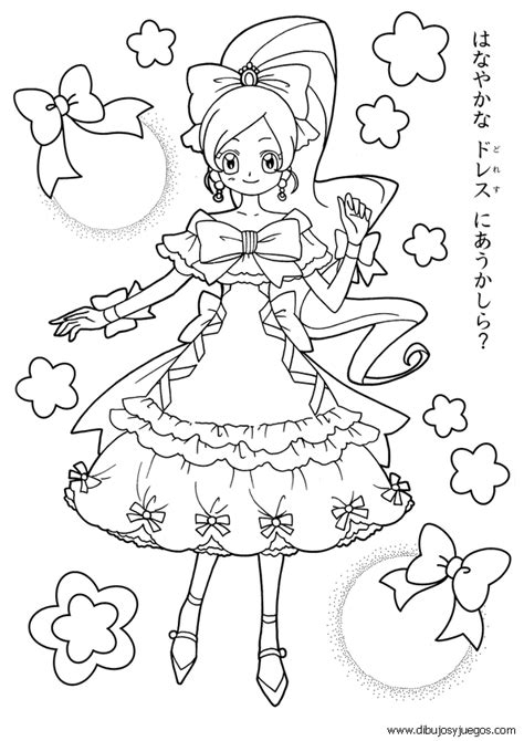 Dibujos Fresh Pretty Cure Dibujos Y Juegos Para Pintar Y Colorear