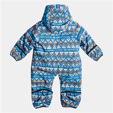 Quiksilver Snow Baby Suit Φορμα Παιδικο Boy Snow Pyramid Majolica Blue