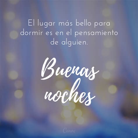 Geniales Frases De Buenas Noches Para Compartir Canva