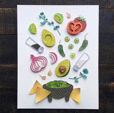 Ideias De Comida E Bebida Paperart Em Comida E Bebida Arte