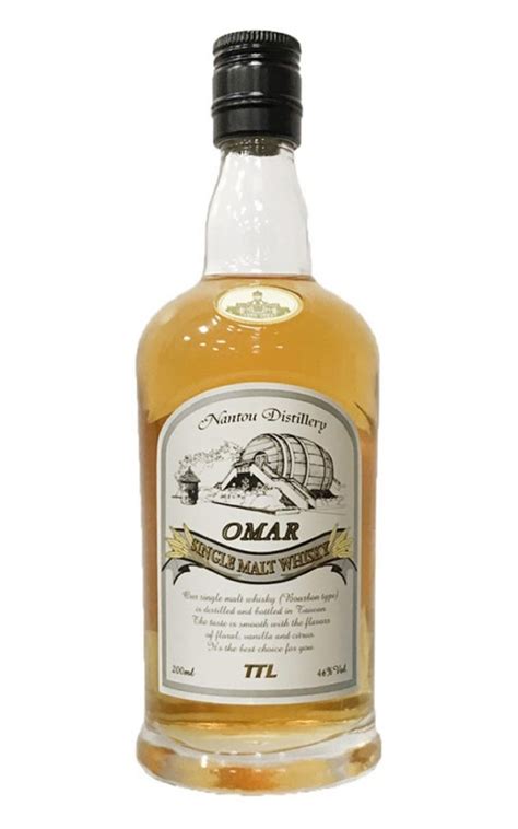 Nantou Distillery Omar Single Malt Whisky Bourbon Type 南投酒廠 Omar 單一麥芽