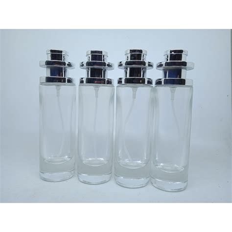 Jual Botol Parfum 30ML Drat Tutup Catur Silver Botol Parfum Kosong