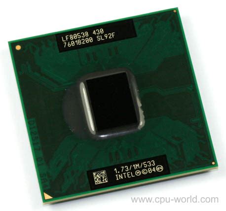Intel Celeron M 430 Mobile processor - LF80538NE0301M / BX80538430