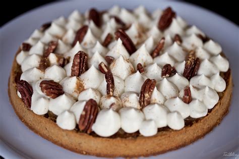 Tarte aux noix de pécan pomme et vanille pas à pas Cuisine en