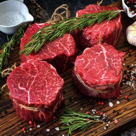 Usda Prime Black Angus Filet Mignon Thick 8