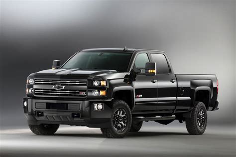 Chevrolet Unveils Silverado Z Midnight Editions