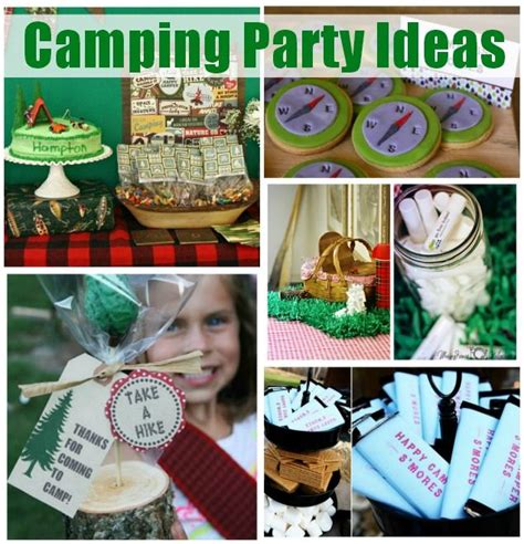 Camping Party Ideas Glamping Party Camping Theme Birthday Camping