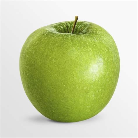 Green Apple Fruit Sticker