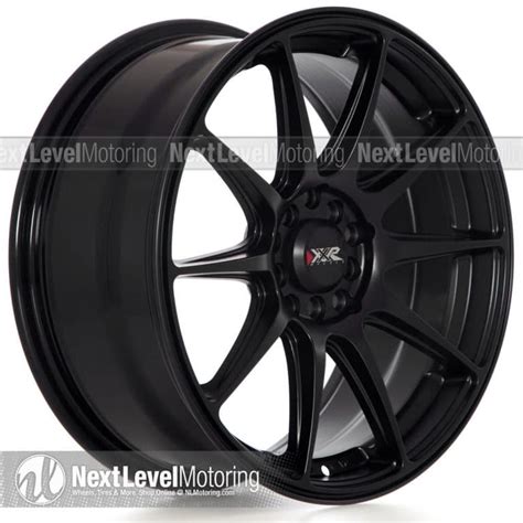 Xxr Wheels 527 17x75 4x1004x1143 Flat Black Rims Et40