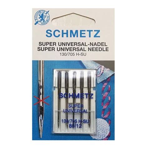 Schmetz Super Non Stick Needles 80 12 Classic Quilts Dubai