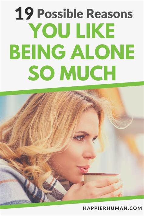 Possible Reasons You Like Being Alone So Much Happier Human