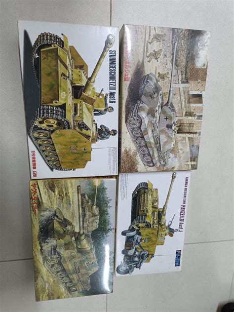 Tank model kits, Hobbies & Toys, Toys & Games on Carousell