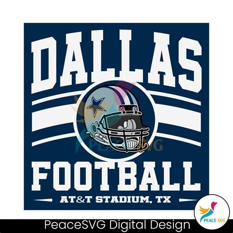 Vintage Dallas Cowboys Football 1960 SVG Download File » PeaceSVG