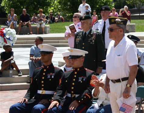 Asheville-Buncombe Memorial Day Ceremony in Pack Square Park