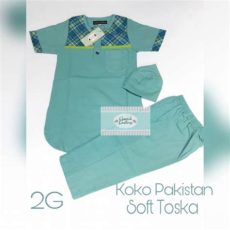 Baju Koko Pakistan Ini Kami Jual Satu Set Dengan Celana Model Polos