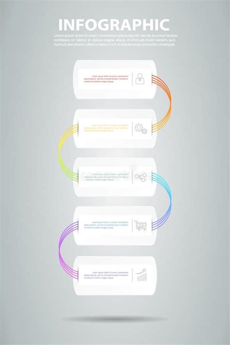 Calibre Infographic De Conception Peut être Employé Pour Le Déroulement