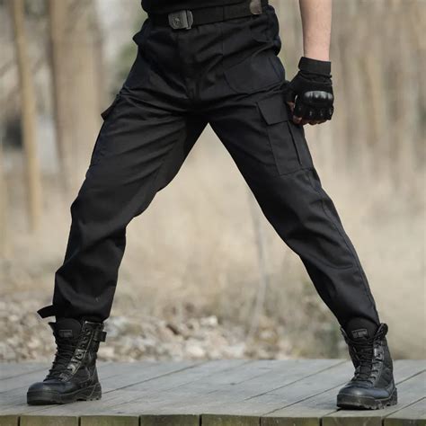 Black Military Tactical Cargo Pants Men Army Tactical Sweatpants Men S Working Pants Overalls