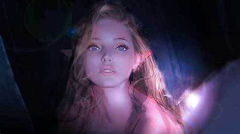 Hd Wallpaper Fantasy Elf Girl Art Wallpaper Flare