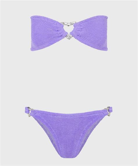 Nicole Bikini Lilac Silver Bollicine