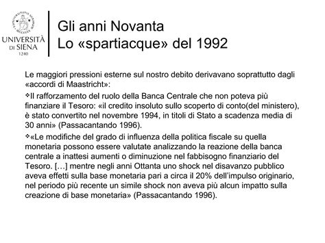 The management of the Italian public debt after the Second World War | PPT