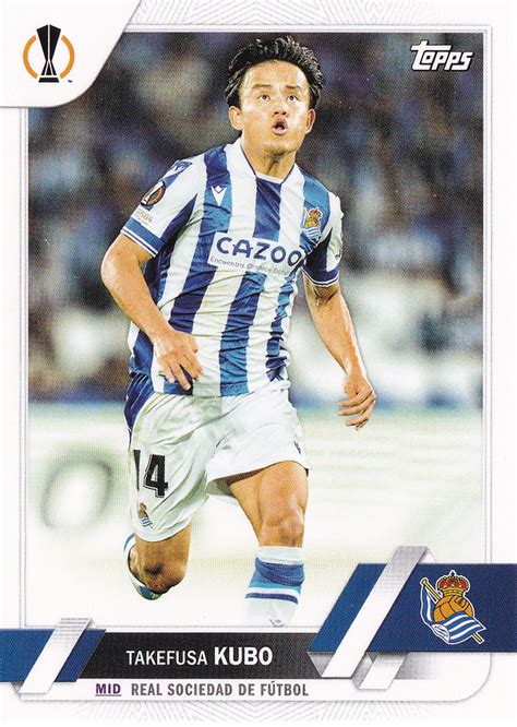 Yahoo Takefusa Kubo Topps Uefa