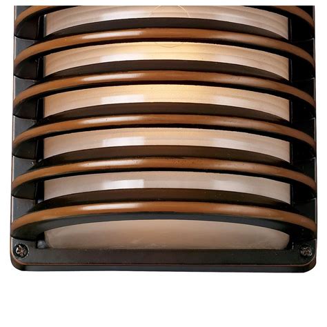 John Timberland Bronze Grid 10 High Outdoor Wall Light 98999 Lamps Plus