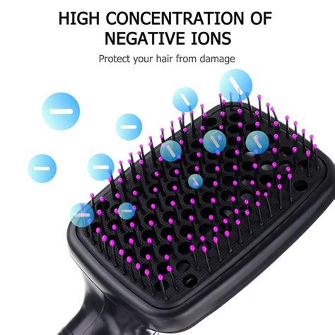 MakeCool Hair Dryer Brush Pro Salon One Step Hair Dryer And Styler Electric Hair Hot Air Brush