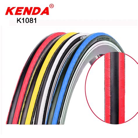 Kenda Bicycle Tire 700c Rim 700x23c 60tpi Colored Road Bike Tires 700