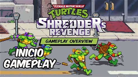 Jogo Novo Das Tartarugas Ninja In Cio De Gameplay De Tmnt Shredders