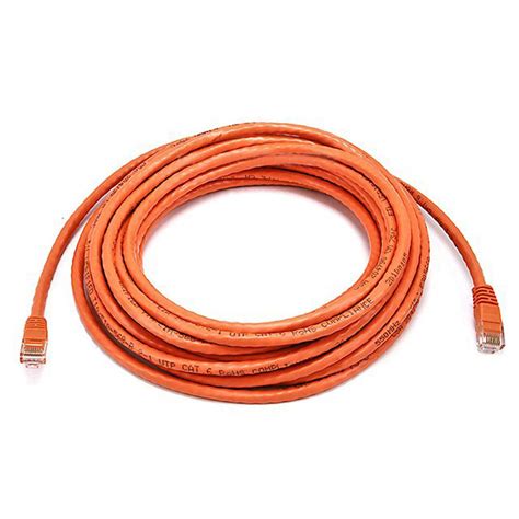 Ft Awg Cat Mhz Crossover Bare Copper Ethernet Network Cable