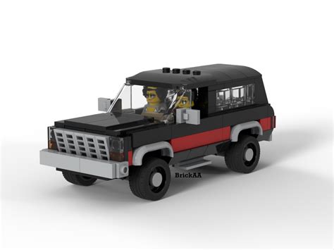 LEGO MOC Chevrolet K5 Blazer By BrickAA Rebrickable Build With LEGO