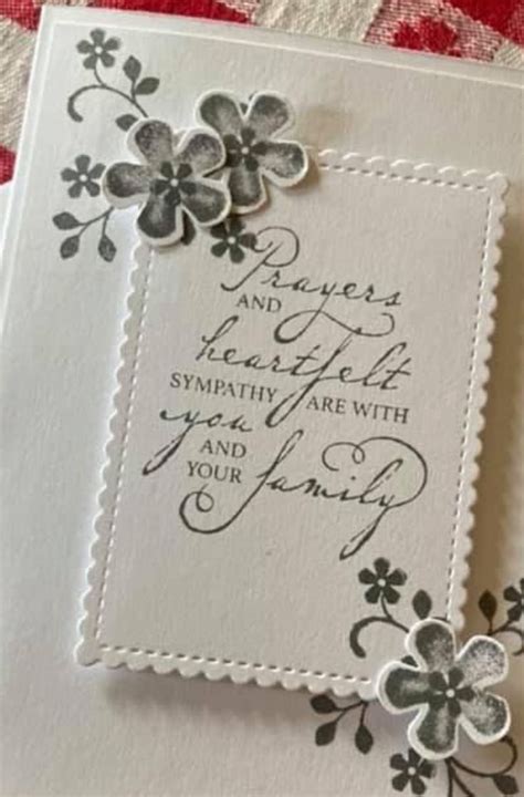 Pin By Delana Santo On Cards Sympathy In 2024 Sympathy Cards Handmade Stampin Up Sympathy