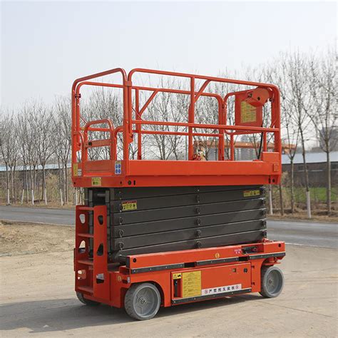 Shanding Fully Electric Self Propelled Work Platform Aerial Lift