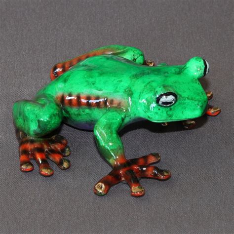 Newly Discovered tiger Frog Replica in Bronze Signed & Numbered - Etsy