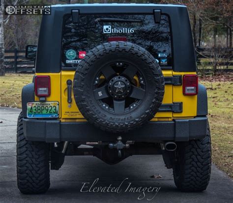 Wheel Offset Jeep Wrangler Slightly Aggressive Suspension Lift