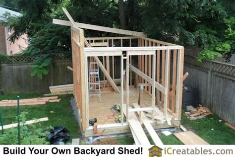 Flat Roof Plans For A X Shed Howtospecialist How To Off