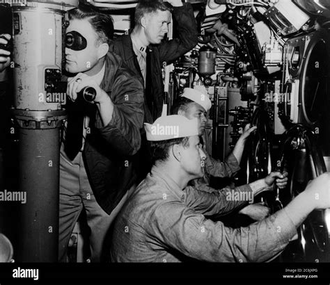 Lt Jimmy Carter At His Duty Station Aboard A Us Navy Submarine Just