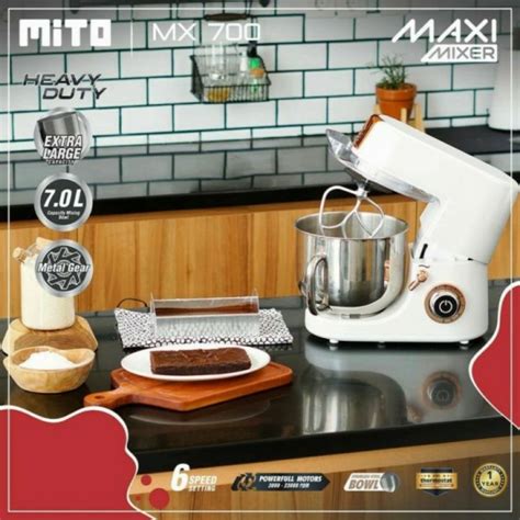 Mito Stand Mixer Maxi Planetary Mitochiba Liter Mx Mx Lazada