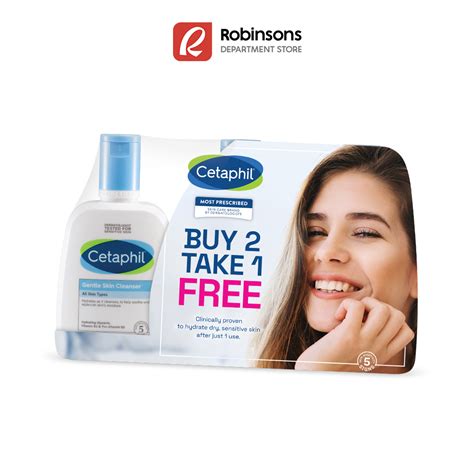 Cetaphil Gentle Skin Cleanser 250ml Buy 2 Get 1 Free Shopee Philippines