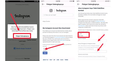 Cara Mudah Mengembalikan Akun Instagram Yang Di Nonaktifkan Instagram