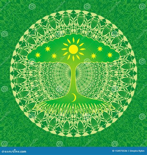 Tree Of Life Mandala Coloring