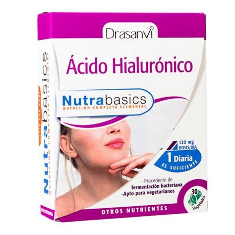 Drasanvi Nutrabasics Cido Hialur Nico C Psulas Farmaconfianza