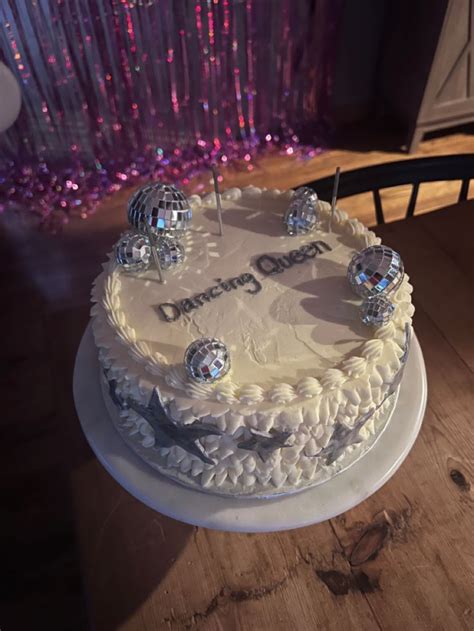 Aesthetic Disco Ball Birthday Cake 17 Birthday Cake Themed Birthday