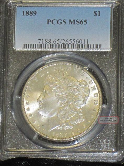 1889 Brilliant Ms65 Pcgs Hot 50 Vam 16 Far Date Doubled Ear Morgan