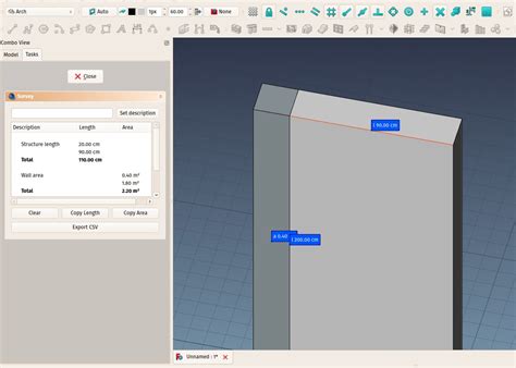 Filearch Survey Example Freecad Documentation