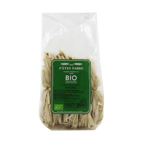 Pâtes Fabre Tagliatelles Nid BIO nature 250g Le Sourire du Gourmet