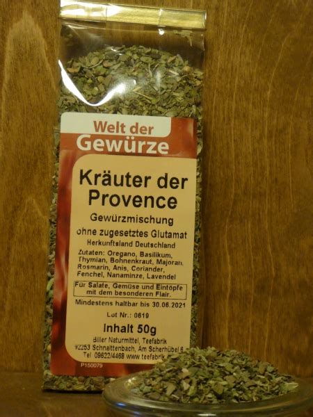 Kräuter der Provence 50g Teefeld Wolfratshausen