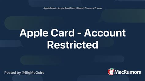 how to fix account restricted on apple pay